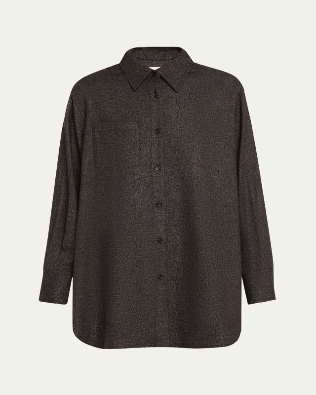 Spence Button-Front Tunic